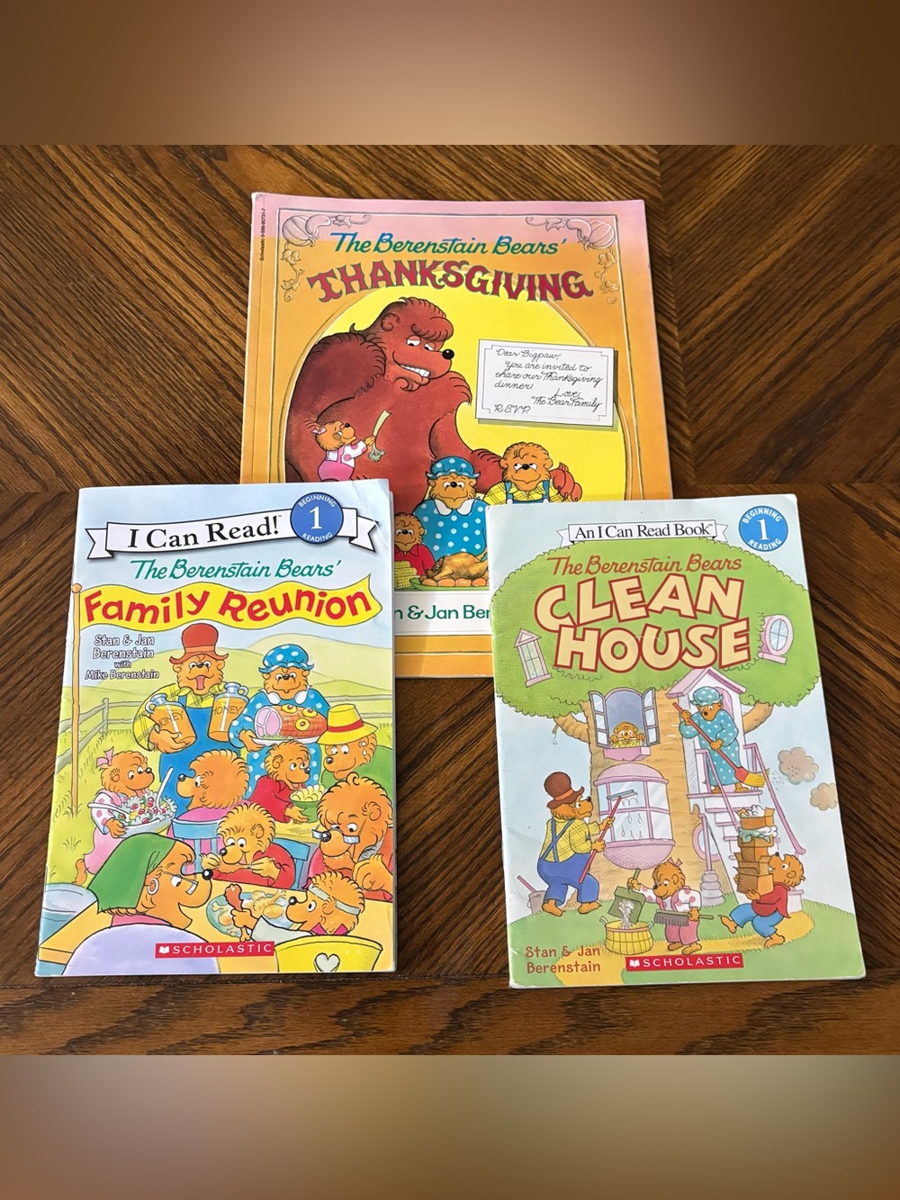 Lot of 3 Berenstain Bears Books - Excellent Condition